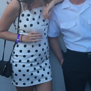 Black and White Polka Dot Dress